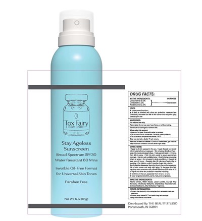 Stay Ageless Sunscreen (Toxfairy Sp30 Spray)